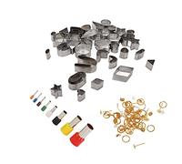 RASTKY Ensemble de Coupe-Argile Polymère de qualité pour L'artisanat Simple en Argile, Largement Applicable à Divers Projets Artistiques, 136 Pièces