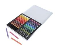 RASTKY Ensemble de Crayons Aquarelle Professionnels de qualité Supérieure, Bâtons Soyeux pour Papiers, Prise en Main Facile pour les Artistes de âges, Boîte en Fer Portable, pour la Pratique (36