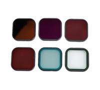 RASTKY Ensemble de Filtres ND CPL pour Caméra d'action 6 en 1 pour LITHero Ultra Violet CPL ND8 ND16 ND32 ND64 avec Protection D'objectif et Amélioration de la Saturation des Couleurs