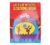 RASTKY Ensemble de Jouets de Tours de Livre de Coloriage, Accessoires de Livre Faciles à Utiliser pour Les Spectacles de Magicien, Adaptés aux Enfants et aux Filles, Papier 10,9 X 8,2 Pouces