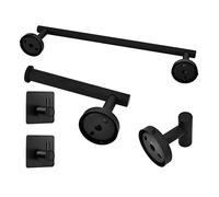 RASTKY Ensemble de Matériel de Salle de Bain en Acier Inoxydable de qualité Supérieure, 5 Pièces, Porte-Serviettes de qualité Supérieure, Kit de Crochets pour la Rénovation de la Salle de Bain et