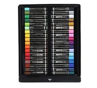 RASTKY - Ensemble de Pastels à L'huile Plus Forts, Bâtons D'artistes Assortis pour les Tout-petits et les Enfants, 36 Couleurs pour Kit Scolaire (36 couleurs)