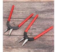 RASTKY Ensemble de Pinces à Bijoux Professionnelles en Métal pour Perforer et Positionner des Perles, Idéal pour la Fabrication de Bijoux, Pince à Anneau de Serrage de 16 Cm et Kit de Pinces