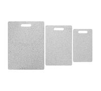 RASTKY Ensemble de Planches à Découper Durables Double Face pour la Cuisine, Planche à Découper 3 Pièces pour Légumes, Fruits, Viande, BPA pour la Maison, 14,4 X 11,0 Pouces (Planche à