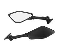 RASTKY Ensemble de Rétroviseurs Pliants, Rétroviseur Latéral de Moto à Vision Claire pour 300 250 ZX6R 636 300R EX300 ABS 2011-2018