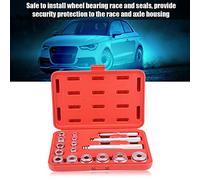 RASTKY Ensemble de Roulements de Roue en Aluminium et de Joints d'étanchéité pour Une Installation Facile, Kit Robuste pour Garage de Voiture, 17 Pièces en Alliage D'aluminium pour la Plupart des
