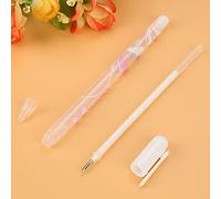 RASTKY Ensemble de Stylos Aquarelle Gouache Confortable à Manipuler pour Dessiner, Cadeau Parfait pour Adultes, Stylo à Encre Gel 0,8 Mm pour Fournitures D'art 1 Ensemble D'écriture (2 stylos de 10