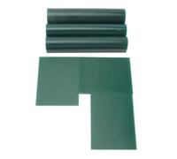 RASTKY Ensemble de Tubes et de Feuilles D'anneaux de Cire à Sculpter Multifonctionnels, Cire à Modeler Dure à Anneau Vert Facile à Utiliser pour des Designs Uniques, Ensemble de 6 Pièces pour les