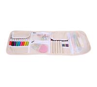 RASTKY Ensemble D'outils de Crochet à Tricoter de qualité Supérieure, Complet avec Ruban à Mesurer et Sac en Toile, Idéal pour les Travaux de Décoration Textile