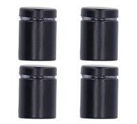 RASTKY Ensemble D'outils de Montage de Support de Verre de Miroir avec Vis D'entretoise en Acier Inoxydable, 12 Ensembles de Clous Publicitaires pour Chambres à Coucher, Restaurants et Salles