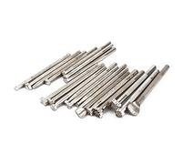 RASTKY Ensemble D'outils en Métal pour le Travail du Cuir, Sculpture Efficace, Kit D'outils de Fabrication de Selle pour Portefeuille, Ceinture, Sac à Main, Artisanat pour Bricolage, Poinçons