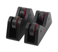 RASTKY Ensemble D'outils Professionnels de Vérification de la Rectitude des Queues de Billard en Acier Inoxydable, 2 Pièces pour Les Joueurs de Club de Snooker (Black)