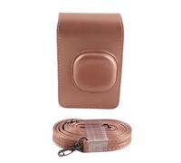 RASTKY Étui Compact en Cuir PU pour Appareil Photo Mini LiPlay avec Un Design Léger et Résistant à l'eau, Bouton Magnétique pour Une Ouverture Rapide, Idéal pour Les Voyageurs et Les Aventuriers (Or