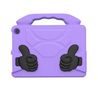 RASTKY Étui de Protection avec Poignée Pliable à 360 Degrés, Support de Tablette Antichoc pour HD10 2021 2023, Adaptable à Toutes Les Fonctions (Violet Clair)