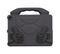 RASTKY Étui de Protection avec Poignée Pliable à 360 Degrés, Support de Tablette Antichoc pour HD10 2021 2023, Adaptable à Toutes Les Fonctions (Black)