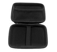 RASTKY EVREY Étui de Transport pour Console de Jeu RG280M RG350M RG351M, Sac de Rangement Anti-poussière avec Grille Interne, Facile à Transporter, adapté aux Lignes de Données, Noir (Black)