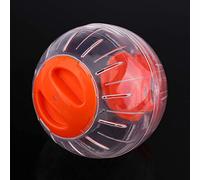 RASTKY Exercice Transparent 12 Cm Mode Plastique Petit Animal Gerbille Jouet Activité de Course Exercice Hamsters Bleus pour L'ennui et Augmenter l'activité (Yellow)