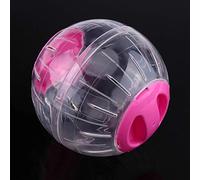RASTKY Exercice Transparent 12 Cm Mode Plastique Petit Animal Gerbille Jouet Activité de Course Exercice Hamsters Bleus pour L'ennui et Augmenter l'activité (Pink)