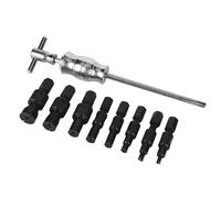 RASTKY Extracteur de Roulement Pilote de Marteau Coulissant à Trou Borgne 9 Pièces, Kit de Retrait Efficace et Fiable pour Les Professionnels et Les Amateurs, Parfait pour Les Opérations de Traction