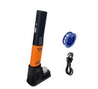 RASTKY Fer à Souder électrique Intelligent, éclairage LED, compatibilité Multi-sources pour L'entretien, Orange (ORANGE)