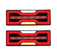 RASTKY Feu Stop, Clignotant et Feu de Recul LED 55W 5.5A Rouge Jaune