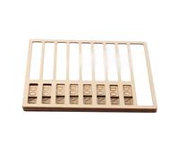 RASTKY Feuille Brillante en Bois - Bureau du Conseil d'administration de la Planification des Corvées Réutilisable, Maison et Enfants - Planificateur Quotidien Portable, Tâches d'organisation