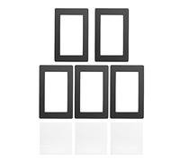 RASTKY Film de Joint LCD Noir Résistant à la Résine, Protection pour écran de 5,5 Pouces, Pièces D'imprimante 3D avec Chiffons Anti-poussière pour Imprimantes EPAX X1 Photon UV, 10 Pièces (5PCS)