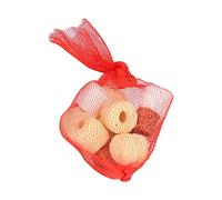 RASTKY Filtre D'aquarium Bio Balls Ensemble D'anneaux en Céramique Matériau de Biofiltre Décoratif Naturel pour Stabiliser la qualité de l'eau étang D'aquarium 12 Pièces, Mélange de Sol de Gravier