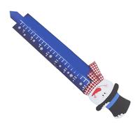 RASTKY Flocon de Neige Précis, Jauge de Neige de 24 Pouces, Règle Extérieure en Acier Inoxydable pour la Décoration de Jardin de Noël, Cadeau Parfait pour Les Proches