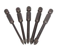 RASTKY Foret à Béton Multifonctionnel en Carbure de Carrelage Hexagonal, Perçage Rapide 5 Pièces pour la Céramique, le Granit, la Pierre et le Plastique