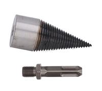 RASTKY Foret Fendeur de Bois Mèche à Bois de Chauffage Efficace en Acier au Carbone pour Une Séparation Rapide des Bûches, adapté au Chêne, Hickory, Noyer, Sycomore Américain pour la Coupe du (42MM)