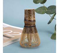 RASTKY Fouet à thé Matcha Japonais en Bambou - Accessoire Essentiel pour la Préparation du thé Matcha Traditionnel, Cérémonie du Parfaite en Bambou 120 Dents (Zizhu 120 Benli)