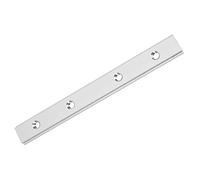 RASTKY Gabarit de Voie à Onglet en Alliage D'aluminium pour le Travail du Bois, Longueur de 200 Mm, Fixation Durable pour Table de Toupie, Clôture - 4 Trous, Alliage D'aluminium, 7,9 Pouces (Curseur