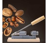 RASTKY Gadget de Cuisine Réglable en Acier Inoxydable pour Craquelins de Noix de Pécan, Design Petit et Compact pour Amandes, Noix de Pécan et Plus Encore