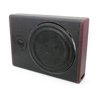 RASTKY Garniture Inférieure de Caisson de Basses Mince pour Voiture, 10 Pouces, 800W, pour Sortie de Basses Haute Puissance, pour Voiture, Camion, SUV, Camping-Car, PU + Bois, Noir (8 Pouces)