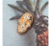 RASTKY Ghost Head Rivet Punk Sticky 20PCS Ensemble D'accessoires pour Cuir, Chaussures, Vêtements | Rivet Fantôme Squelette en Alliage de Zinc Durable pour le Bricolage | 15,66 X (88 or tête de