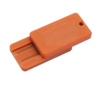 RASTKY Glisseur de Carte à Pousser du Bout des Doigts, Jouet de Relaxation Portable pour la Méditation, Le Chronométrage, Les Démarreurs de Conversation, Fibre de Verre + Métal 4,5x2,5x1,3 Cm