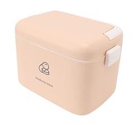 RASTKY Grande Boîte de Rangement de Médicaments en Plastique avec Plateau Amovible, Organisateur Durable pour Médicaments D'urgence Familiale pour Voyage Camping Alpinisme Randonnée (TYPE C)