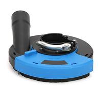 RASTKY Gringe d'angle de Linceul à Poussière de 5 Pouces - Couvercle de Protection Noir Bleu, Accessoire de Broyage en Plastique PC et en Métal, Pierre Idéale, Bois et Broyage en Verre, Comprend