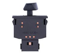 RASTKY Guidon Universel - Bouton d'urgence ABS Noir 34 Mm, Clignotants, Commande du Klaxon et fonctionnalité d'éclairage - Installation et Performances Faciles