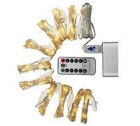 RASTKY Guirlande Lumineuse Rideau 300 LED avec Télécommande USB, Guirlande Lumineuse pour Salon/jardin/terrasse