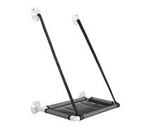 RASTKY Hamac de Fenêtre pour Chat avec Ventouses - Peu Encombrant et Lavable monté sur Fenêtre, Bain de Soleil, pour Les Chats d'intérieur, Installation Facile et Perchoir Confortable pour Toutes