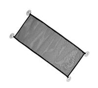 RASTKY Hamac en Maille pour Reptiles, Hamac en Maille Rectangulaire Suspendu pour Reptiles, Filet Respirant, avec Ventouses, Lézard, Serpent, Dragon Barbu, Lézard (Black)