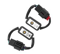 RASTKY Harnais de Clignotants Dynamiques Personnalisable pour Mk7 Pré-facelift 2013-2016, Module de Feu Arrière à 10 Niveaux de Retard pour un Look élégant, adapté aux Amateurs de Mk7, Paire de