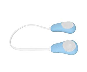 RASTKY Haut-Parleur de Cou sans Fil avec Suppression du Bruit Mains Libres pour Les Sports de Plein Air à la Maison, Portée de Connexion 5.0 Libérez Vos Mains et Vos Oreilles (Blue)