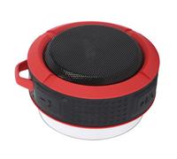 RASTKY Haut-Parleur de Douche étanche, Portable, sans Fil IP65, pour Salle de Bain Extérieure, 3.7v, 500mah (Rouge)