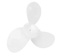 RASTKY Hélice de Moteur Hors-Bord Blanche Résistante à la Rouille pour Mise à Niveau D'Hélice Hors-Bord Hélice de 7 1/4" Adaptée aux Pêcheurs et aux Amateurs de Navigation de Plaisance