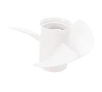 RASTKY Hélice Hors-Bord Robuste et Durable en Alliage D'aluminium cannelé à 15 Dents pour Moteurs Hors-Bord 2/4 Temps pour Bateaux de 60 à 115 Chevaux 13 1/4 X 17 -k