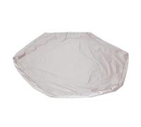 RASTKY Housse de Protection Hexagonale Imperméable pour Bac à Sable pour Enfants - Auvent de Bac à Sable fabriqué à Partir de Taffetas de Polyester Enduit d'argent 190T, Léger, Résistant aux