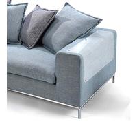 RASTKY Housse de Protection Transparente Contre Les Rayures pour Meubles d'animaux Domestiques, avec 20 Broches, Coussin de Protection pour canapé pour Chat, Ensemble de 8 Pièces en PVC (Couleur